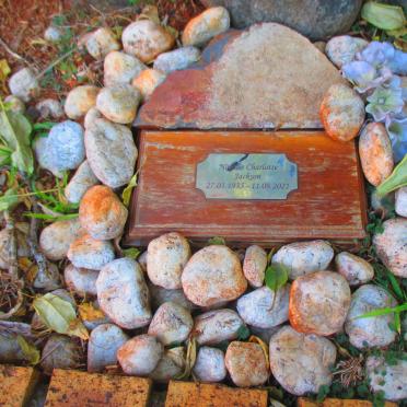 JACKSON Natalie Charlotte 1935-2021
