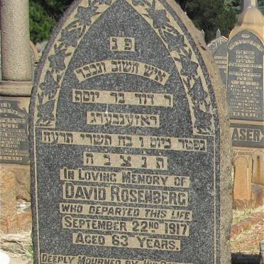 ROSENBERG David -1917