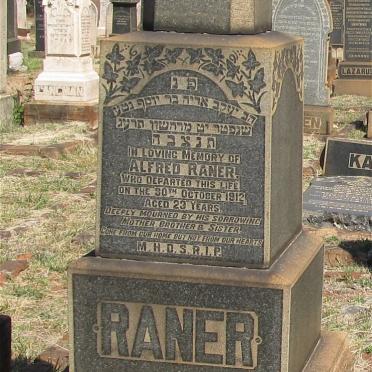 RANER Alfred -1912