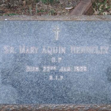 HENNELLY Mary Aquin -1928