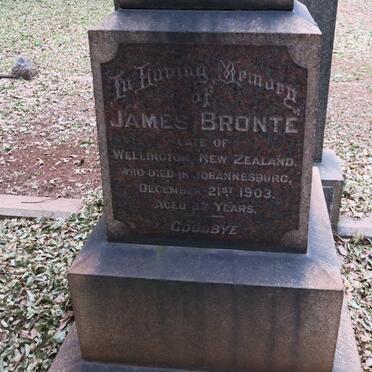 BRONTE James -1903 :: BRONTE Joseph Charles -1938_1