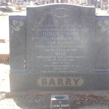 BARRY Flurence -1947 &amp; Nellie -1972