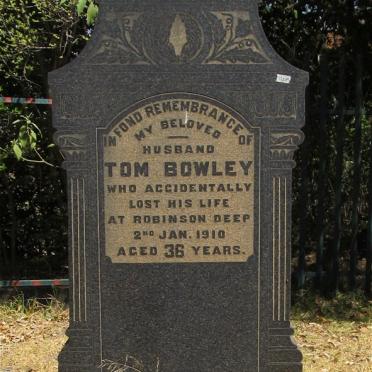 BOWLEY Tom -1910