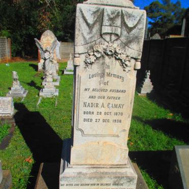 CAMAY Nadir A. 1870-1936