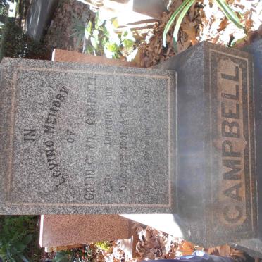 CAMPBELL Colin Clyde -1901