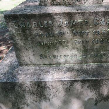 CARROLL Charles James 1859-1895 :: SCANDRETT Charlotte Louise 1865-1954_1