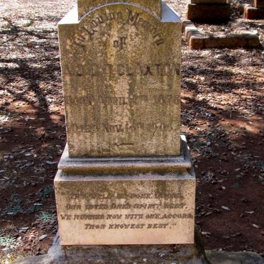 CLAXTON A.J.C.D. 1878-1906