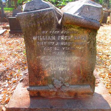 DARE William Fred -1928 & Susan -1962