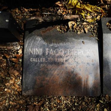 DIERCKX Nini, FACQ -1984