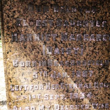 DOIG Harriet Margaret 1887-1934