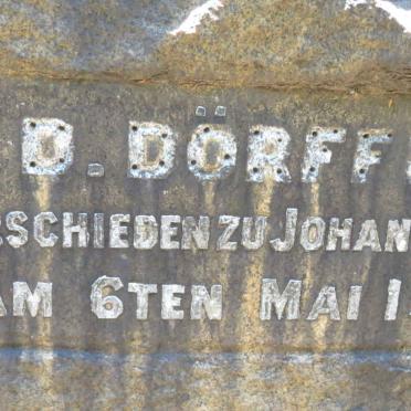 DORFFEL D. -1904