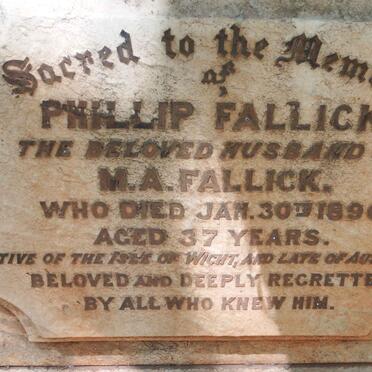 FALLICK Phillip -1896
