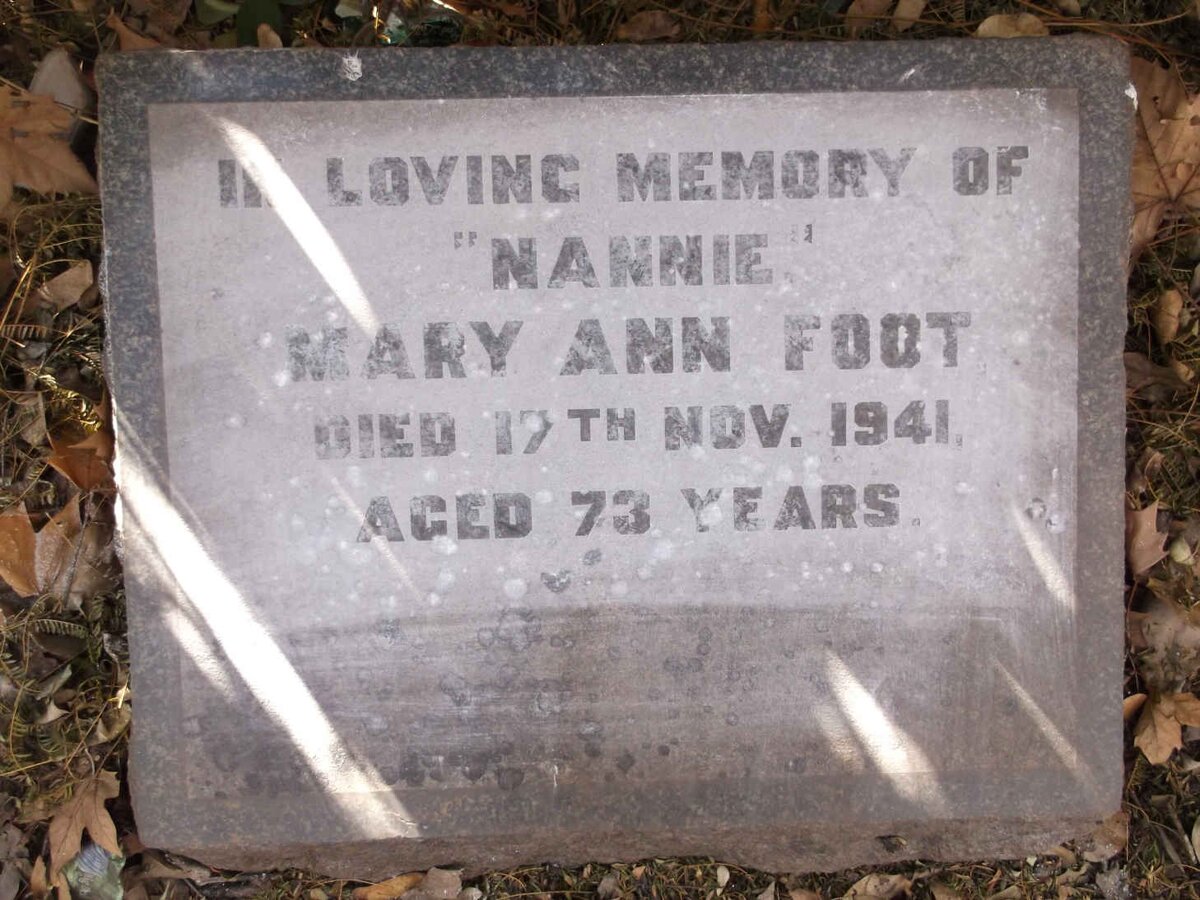 FOOT Mary Ann -1941