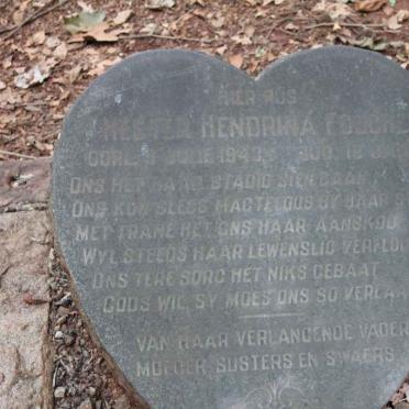 FOUCHE Hester Hendrina  -1943