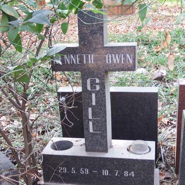 GILL Kenneth Owen 1959-1984
