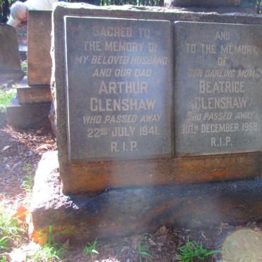 GLENSHAW Arthur -1941 & Beatrice -1958