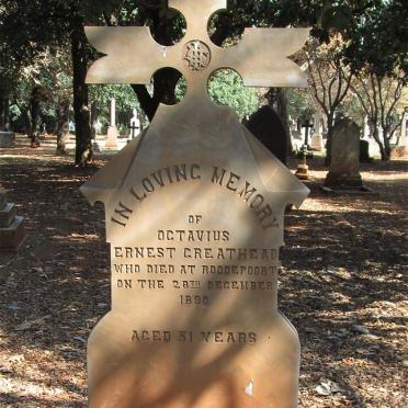 GREATHEAD Octavius Ernest -1890