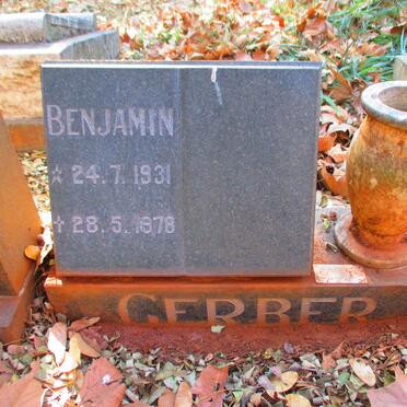 GERBER Benjamin 1931-1978