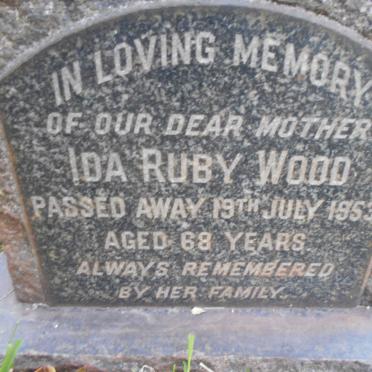 WOOD Ida Ruby -1953