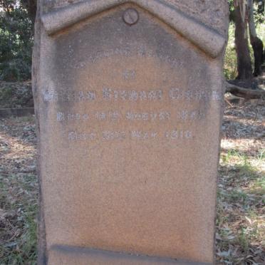 GIBSON William Stewart 184?-1910