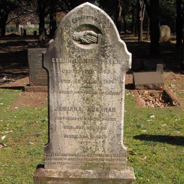 HEFER Gedion Daniel 1835-1909 &amp; Adriana Susarah 1836-1910