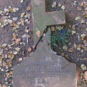 HYDE Muriel Irene 