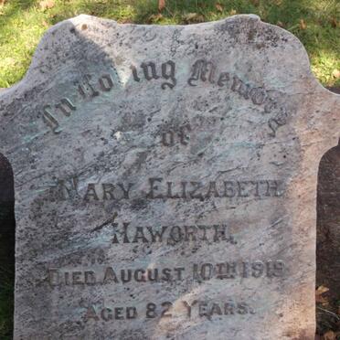 HAWORTH Richard Chester -1888 & Mary Elizabeth -1919_2