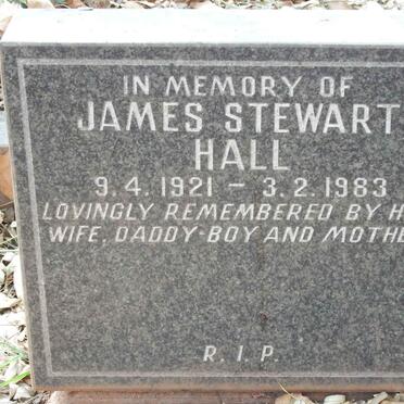 HALL James Stewart 1921-1983