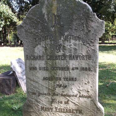 HAWORTH Richard Chester -1888 & Mary Elizabeth -1919_1