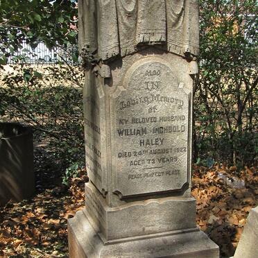 HALEY William Inchbold -1922