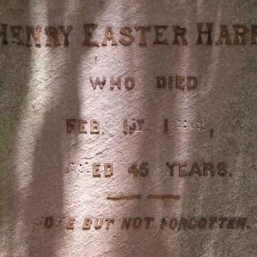 HARRIS Henry Easter -1908