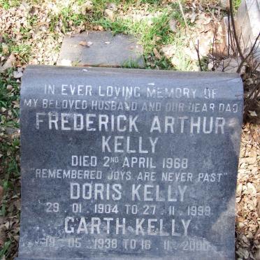 KELLY Frederick Arthur -1968 :: KELLY Doris 1904-1999