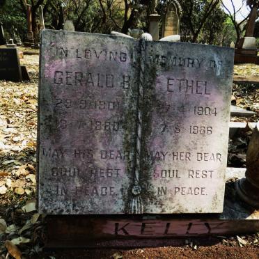 KELLY Gerald B. 1901-1980 &amp; Ethel 1904-1986