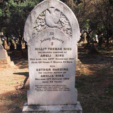 KING Phillip Thomas  -1907 :: HARDING Esther  -1903