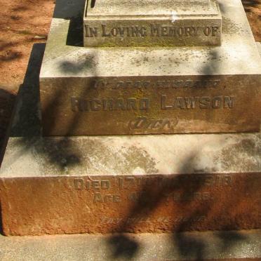 LAWSON Richard -1918