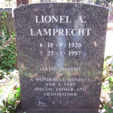LAMPRECHT Lionel A. 1920-1997