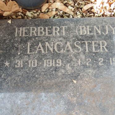 LANCASTER Herbert 1919-1982