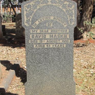 MACKIE David -1906