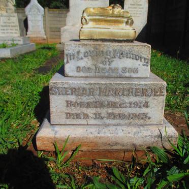MANCHERJEE Sheriar 1914-1915