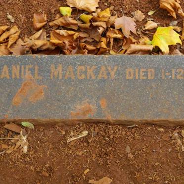 MACKAY Daniel -1910