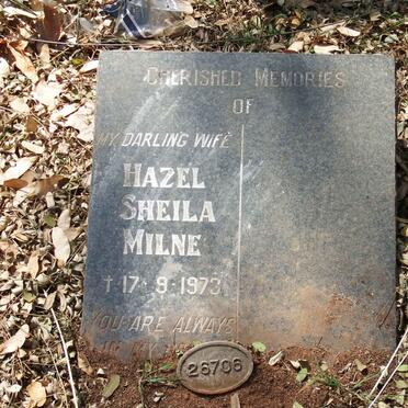 MILNE Hazel Sheila -1973