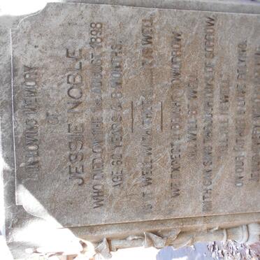 NOBLE Jessie -1898