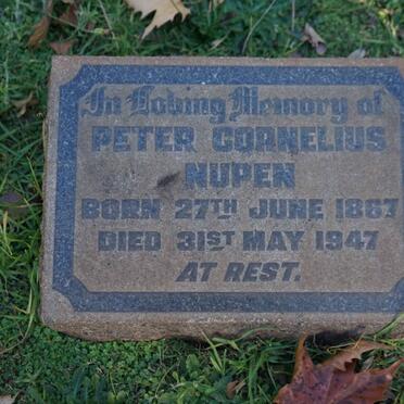 NUPEN Peter Cornelius 1867-1947