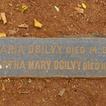 OGILVY Maria -1910 :: OGILVY Martha Mary -1931