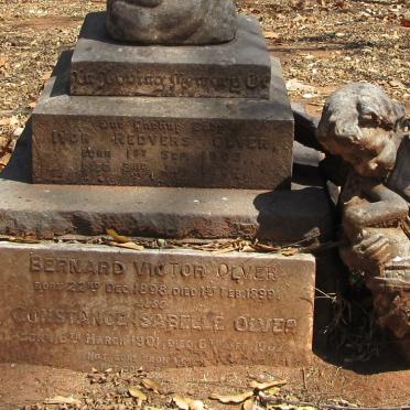 OLVER Ivor Redvers 1903-1904 :: OLVER Bernard Victor 1898-1899 :: OLVER Constance Isabella 1901-1902