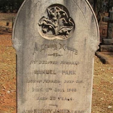 PARK Samuel -1908 :: PARK Henry James -1915