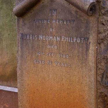 PHILPOTT Norris Norman -1904