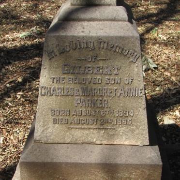 PARKER Gilbert 1894-1894