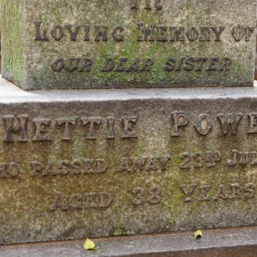 POWELL Hettie -1905