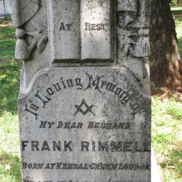 RIMMELL Frank -1907